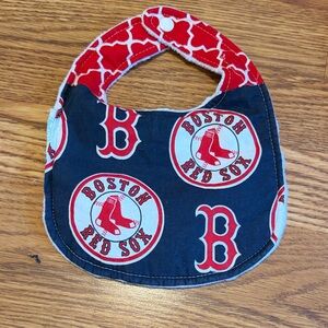 Baby Bib - Red & Navy Kids Accessory